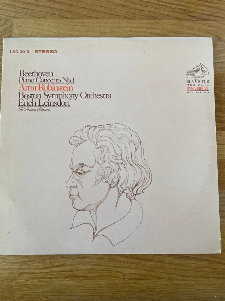 LP, Beethoven, Artur Rubinstein (