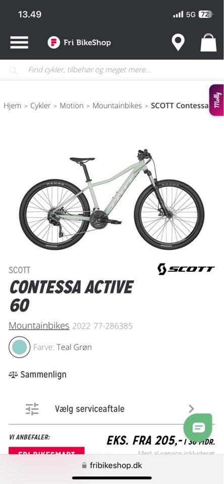 Scott Contessa active 60, anden