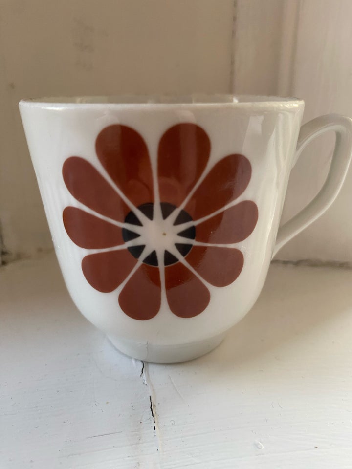 Porcelæn Retro kaffekopper