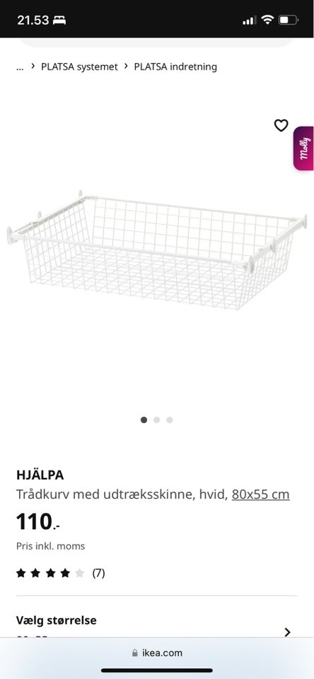 Trådkurv, Ikea