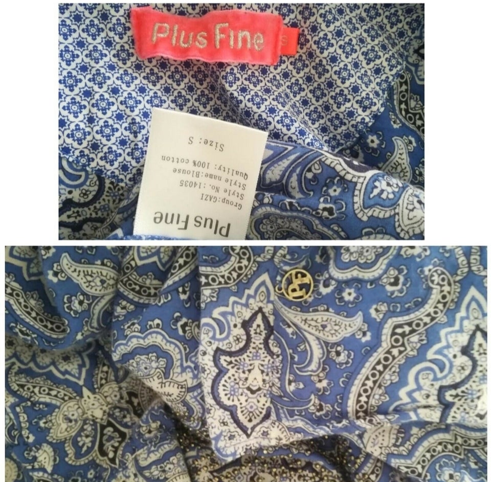 Bluse, Plus Fine, str. 36