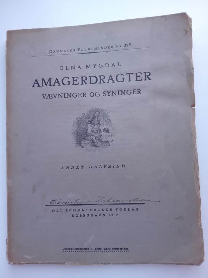 Amagerdragter - Vævninger og