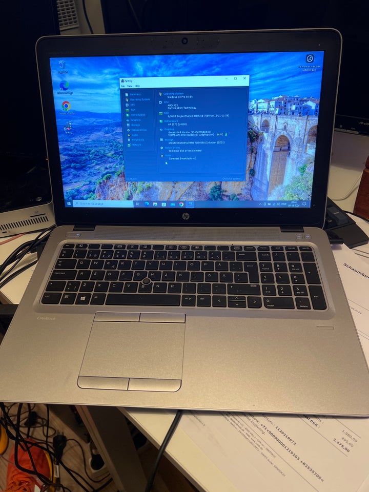 HP Elitebook, AMD pro A12 GHz, 8 GB