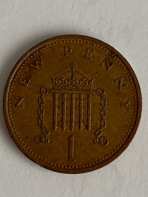 Vesteuropa mønter 1 Penny