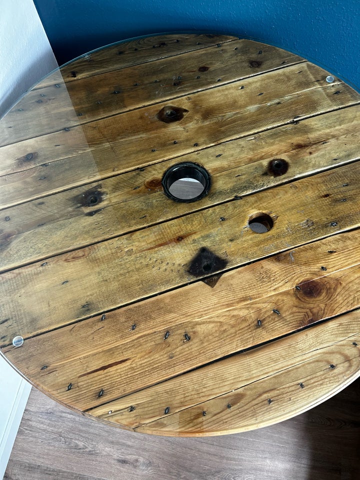 Spisebord m/stole Træ- metal b: