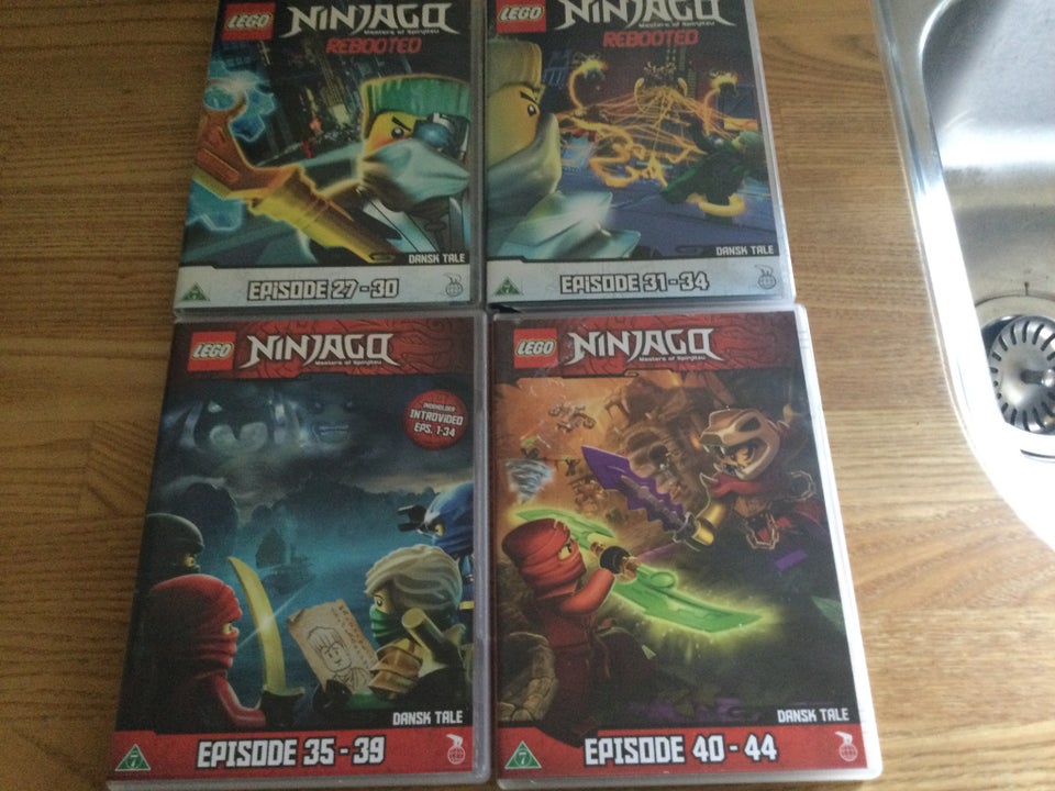 Lego Ninjago, DVD, animation