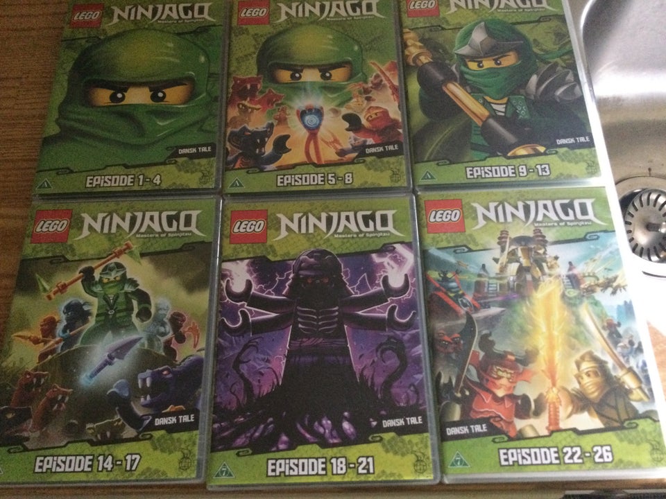 Lego Ninjago, DVD, animation