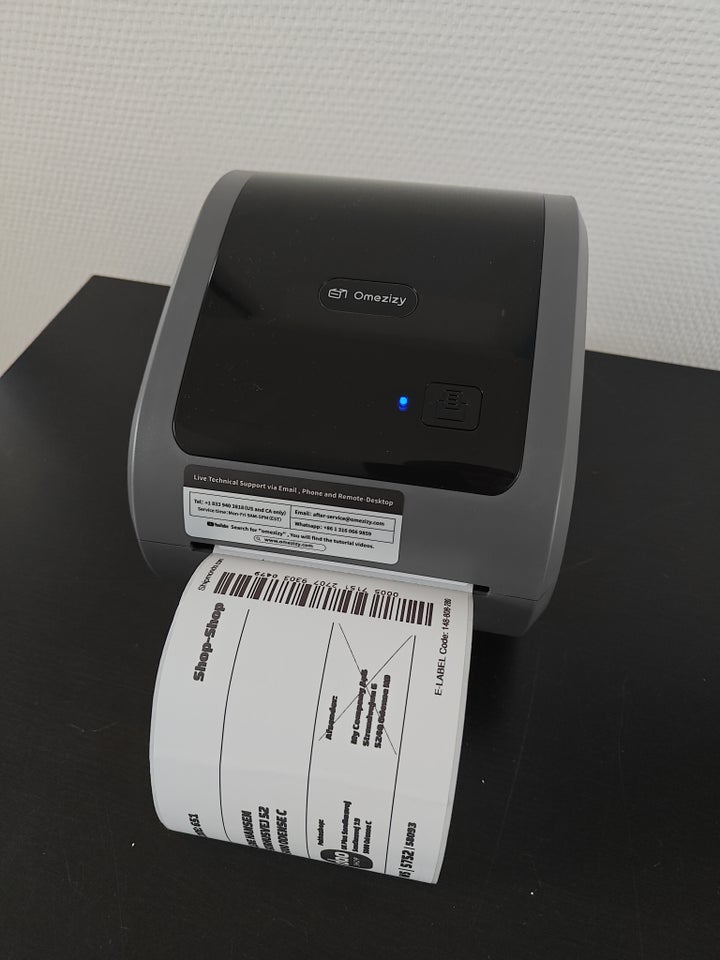 Labelprinter, GLS/dao