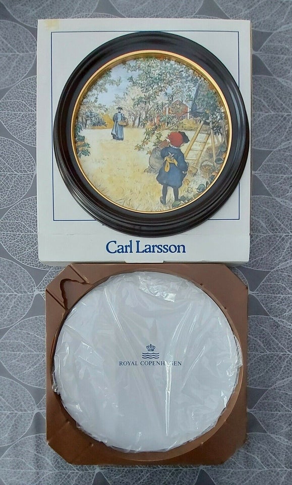 5 Kgl Carl Larsson platter Kgl