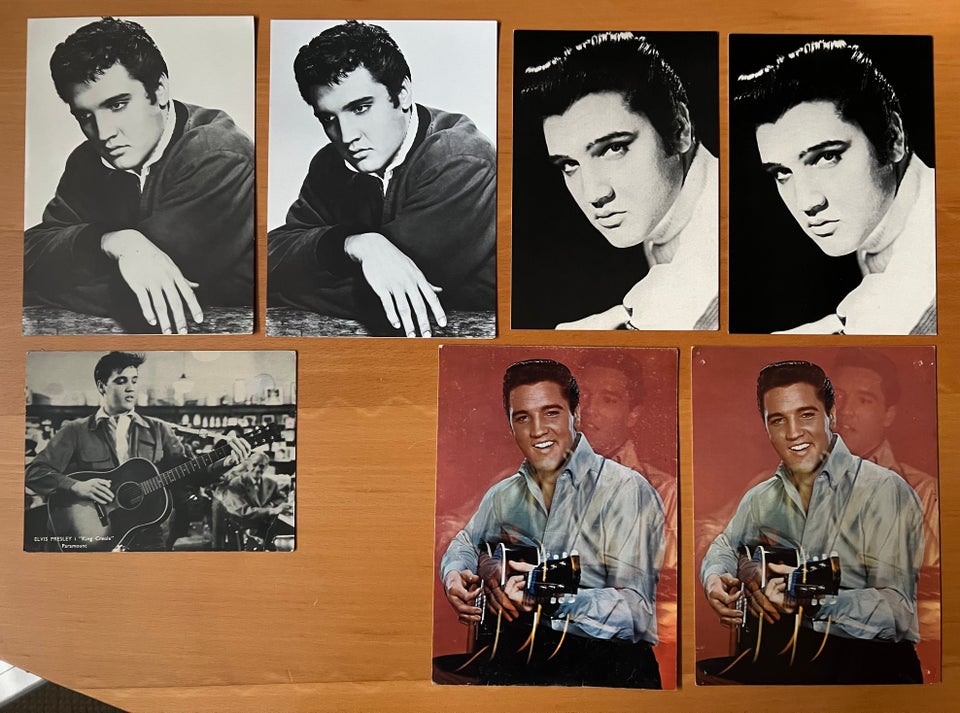 Postkort, Elvis - 10 for 50,-