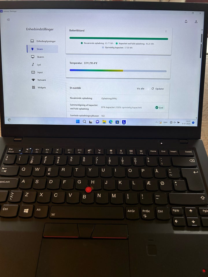 Lenovo X1 carbon 6 gen, I7-8550U 1,8