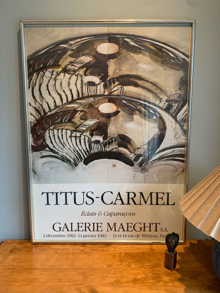 Plakat Titus-Carmel b: 61 h: 83