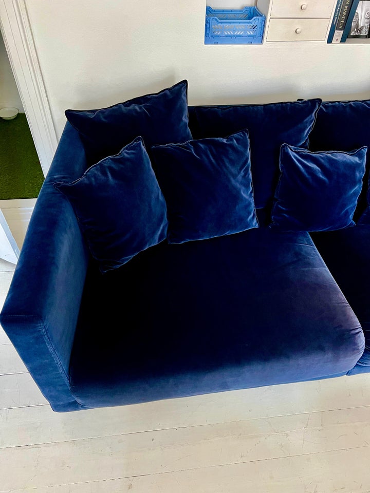 Sofa velour 3 pers