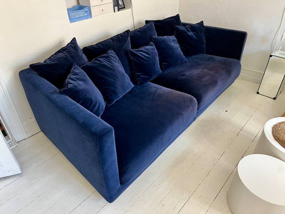 Sofa velour 3 pers