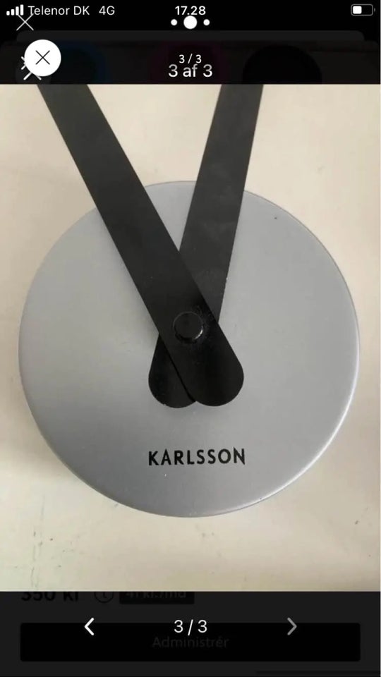 Karlsson Ur og rammer  Karlsson