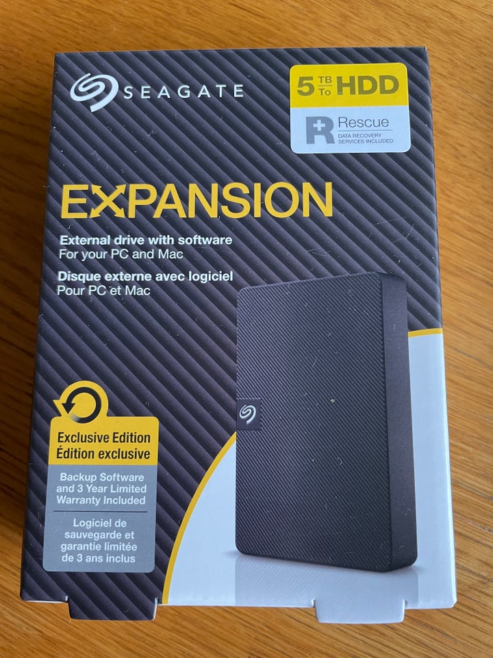 Seagate 5 TB HRD