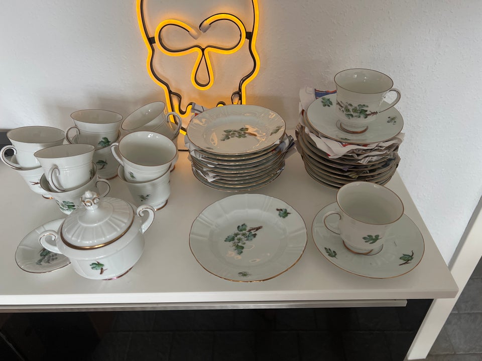 Porcelæn, Kaffestel, Bing og