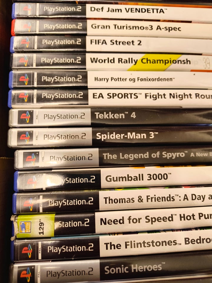 14 spil for 400 kr, PS2