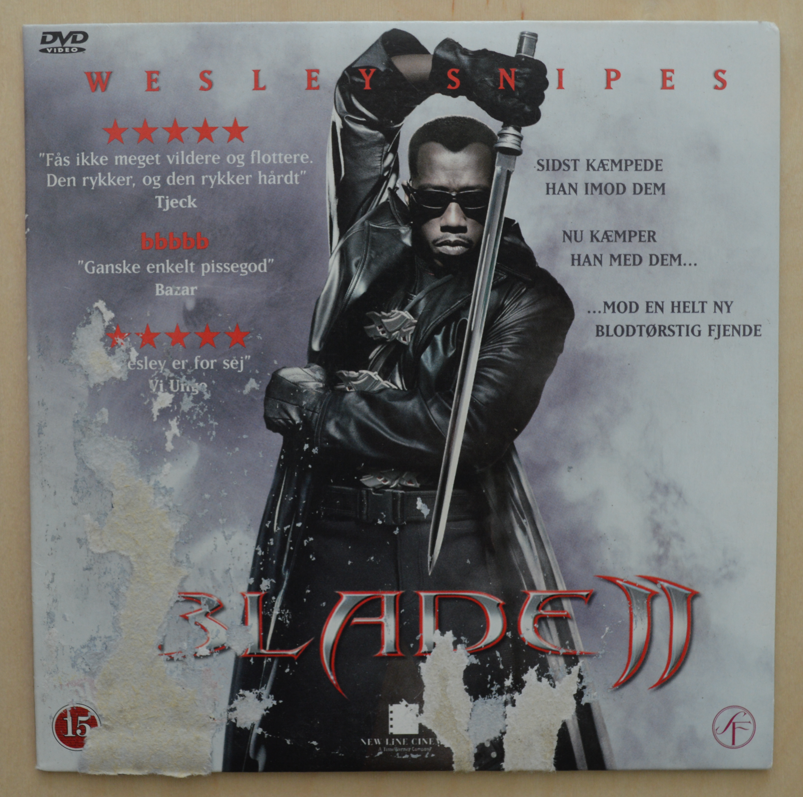 Blade 2, DVD, action