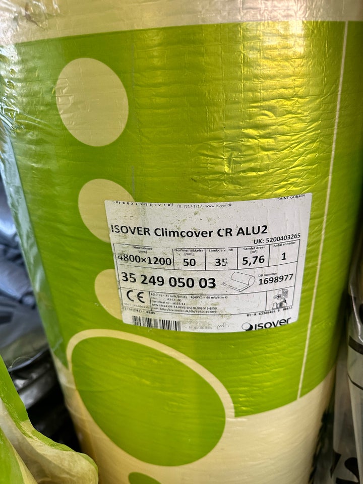 Isover Climcover cr alu2 50mm