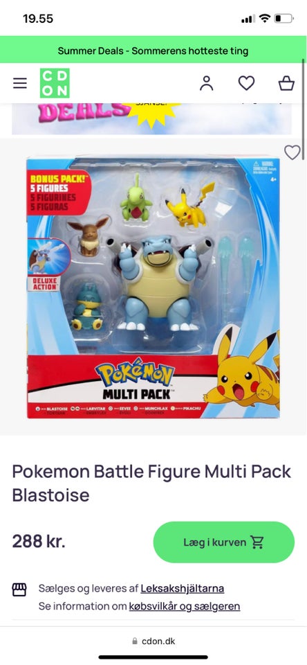 Andet legetøj Pokemon multipack