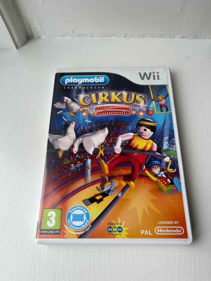 Wii - Playmobil Cirkus, Nintendo