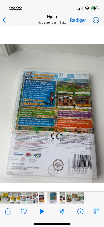 Wii - Playmobil Cirkus, Nintendo