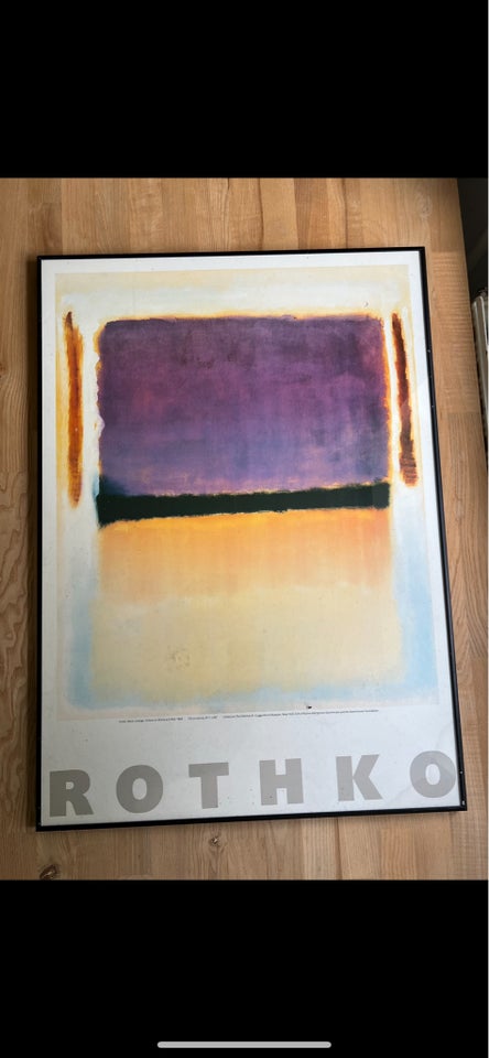 Plakat i ramme Rothko