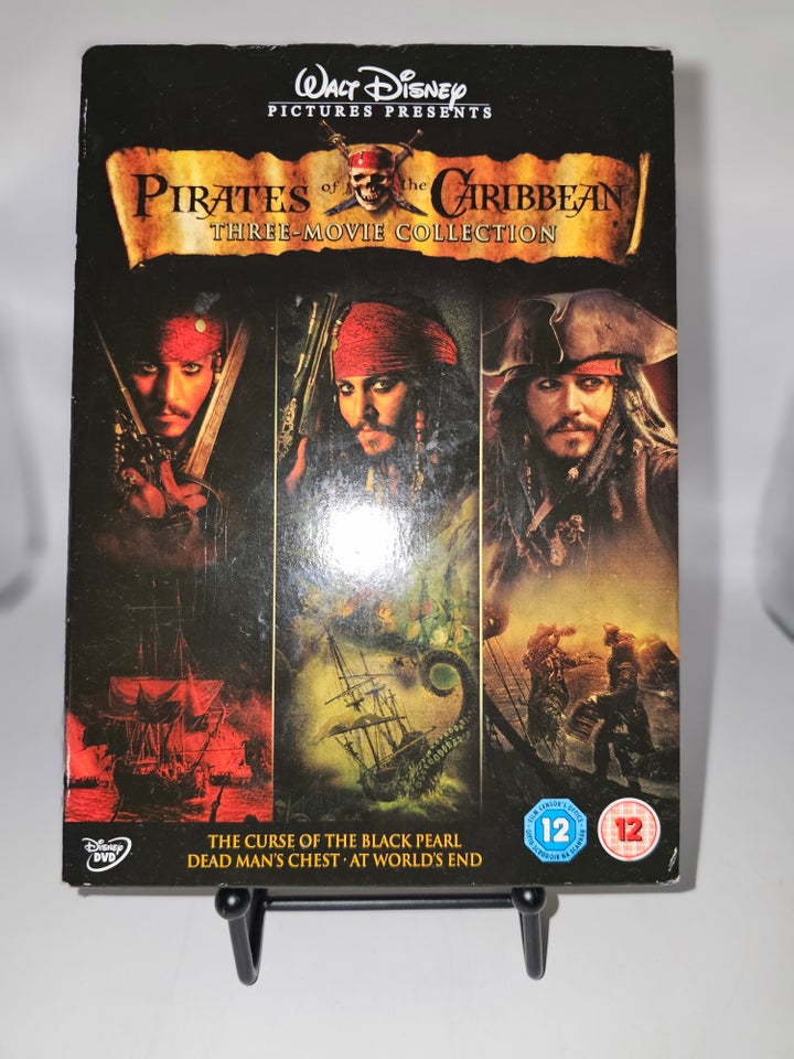 3 x Pirates of the Caribbean, DVD,