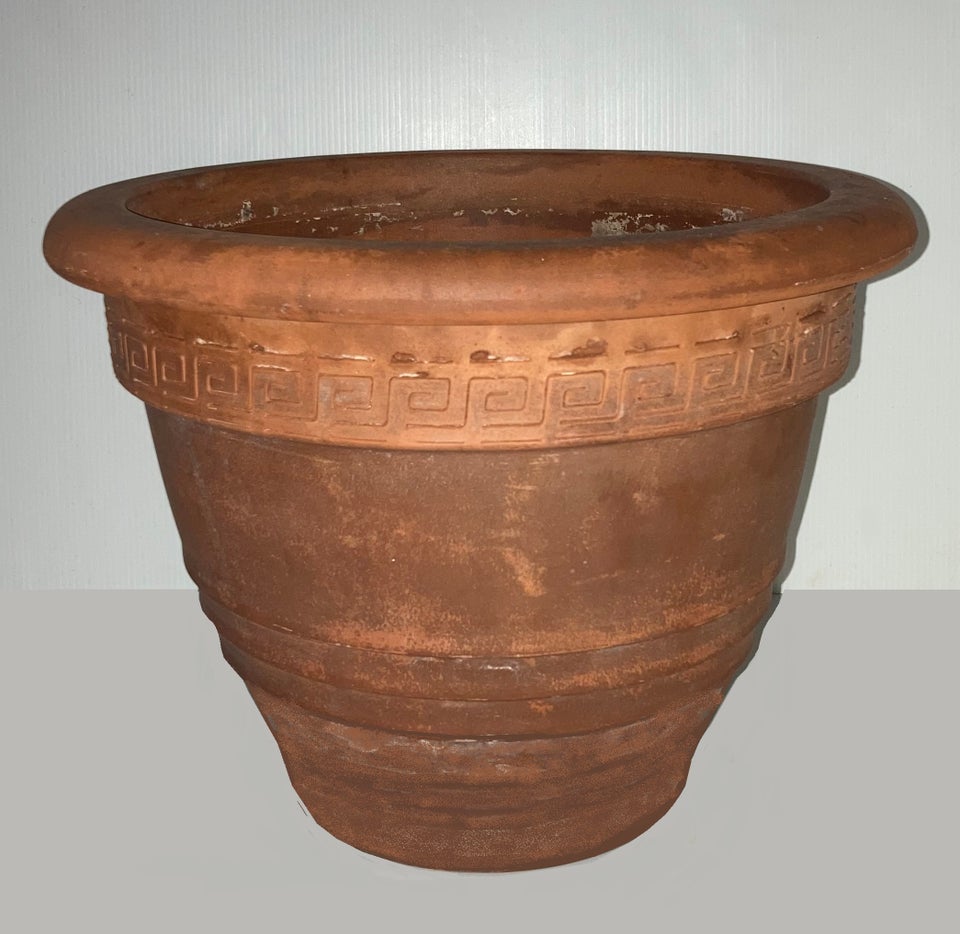 Keramik Stor Terracotta Potte