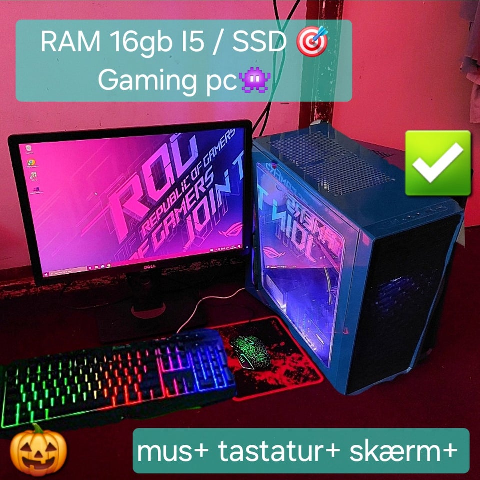 Asus, I5 Ghz, 16 GB ram