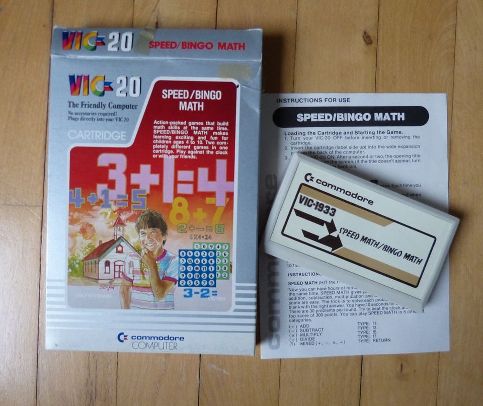 Speed Bingo, Commodore VIC-20