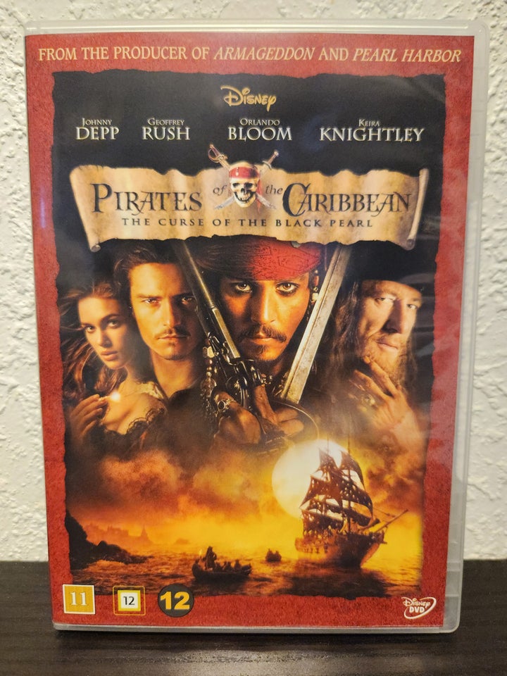 Pirates of the Caribbean, DVD,