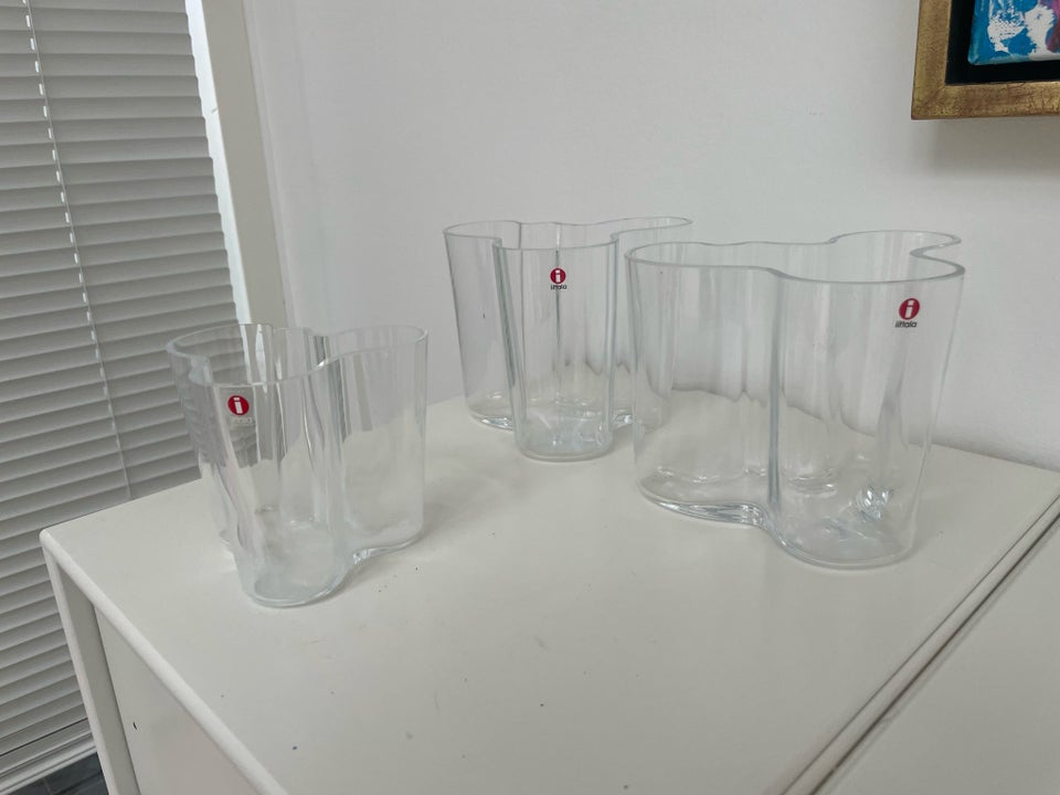 Vase Glas vase Iittala