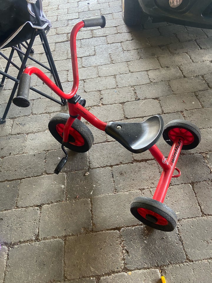 Unisex børnecykel trehjulet