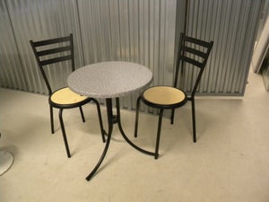 Andet Cafe bord med stole
