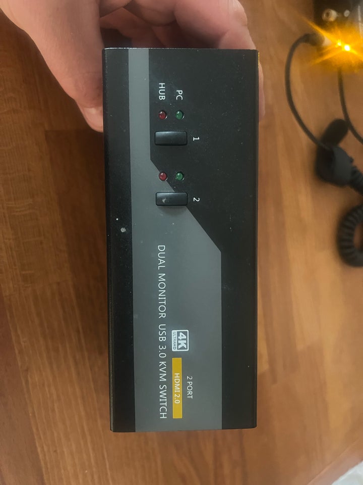 Andet Kvm switch 4K ultra hd