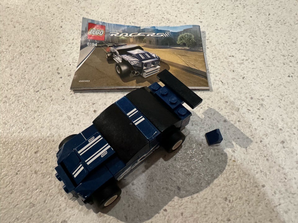 Lego Cars, 5x Små Lego Modeller