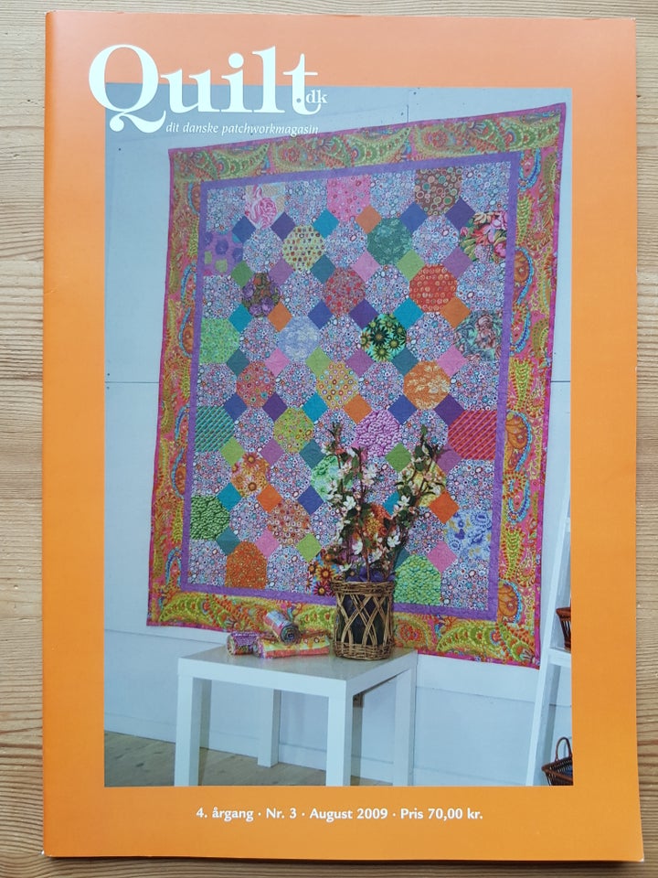 10 stk. af det danske magasin Quilt,