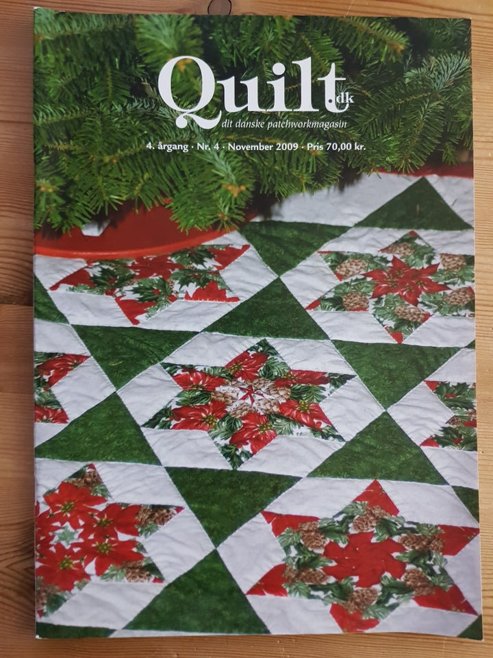 10 stk. af det danske magasin Quilt,