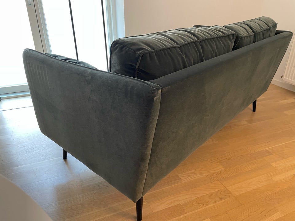 Sofa, velour, 2 pers.