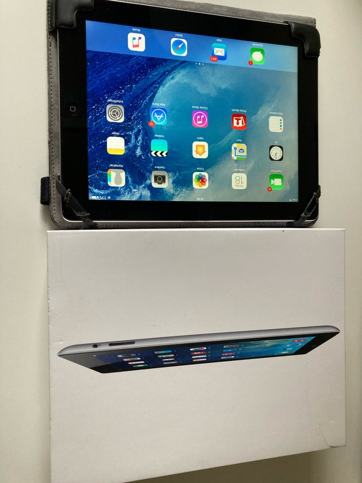 iPad 4, 16 GB, sort