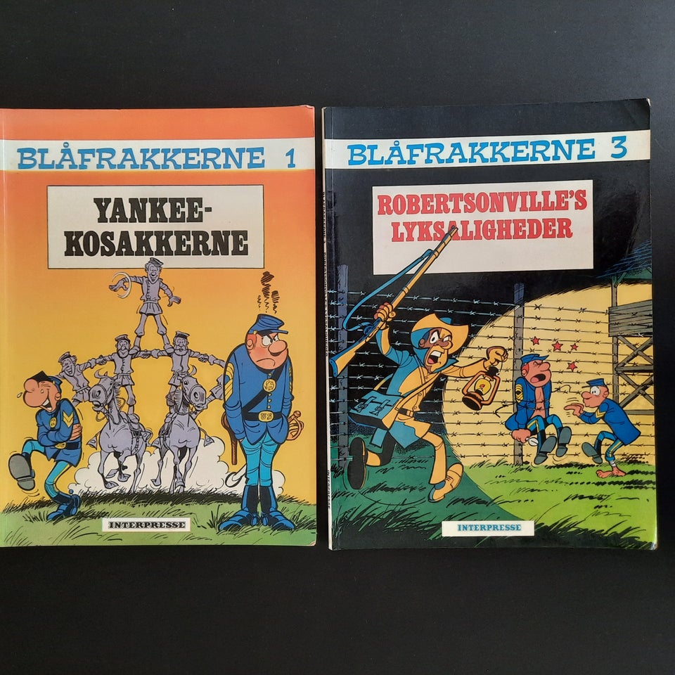 Tegneserier, 2 . Blåfrakkerne