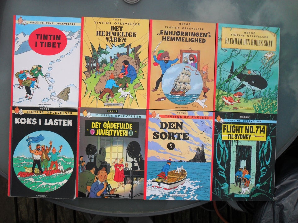 TINTIN KOMPLET NR. 1-23, HERGE,