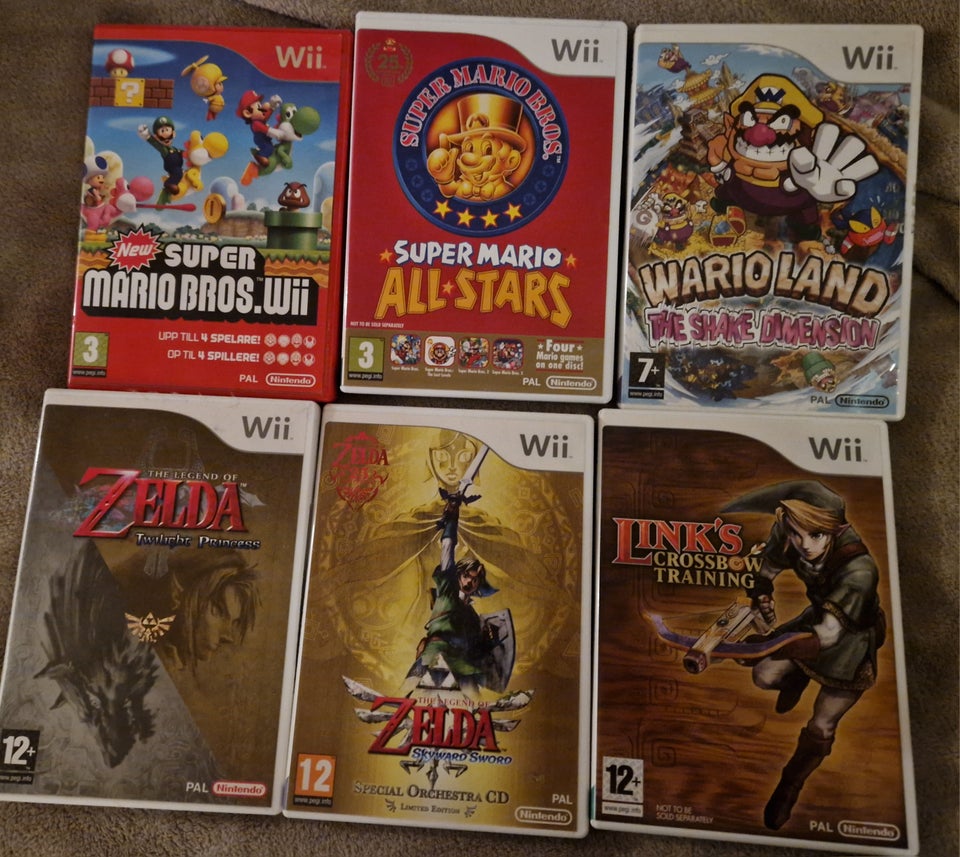 6 gode spil, Nintendo Wii, anden