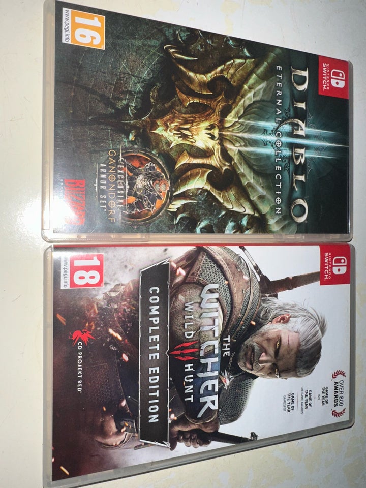 Diablo 3 and the witcher, Nintendo