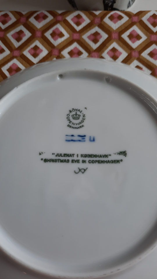 Porcelæn JULEPLATTE ROYAL