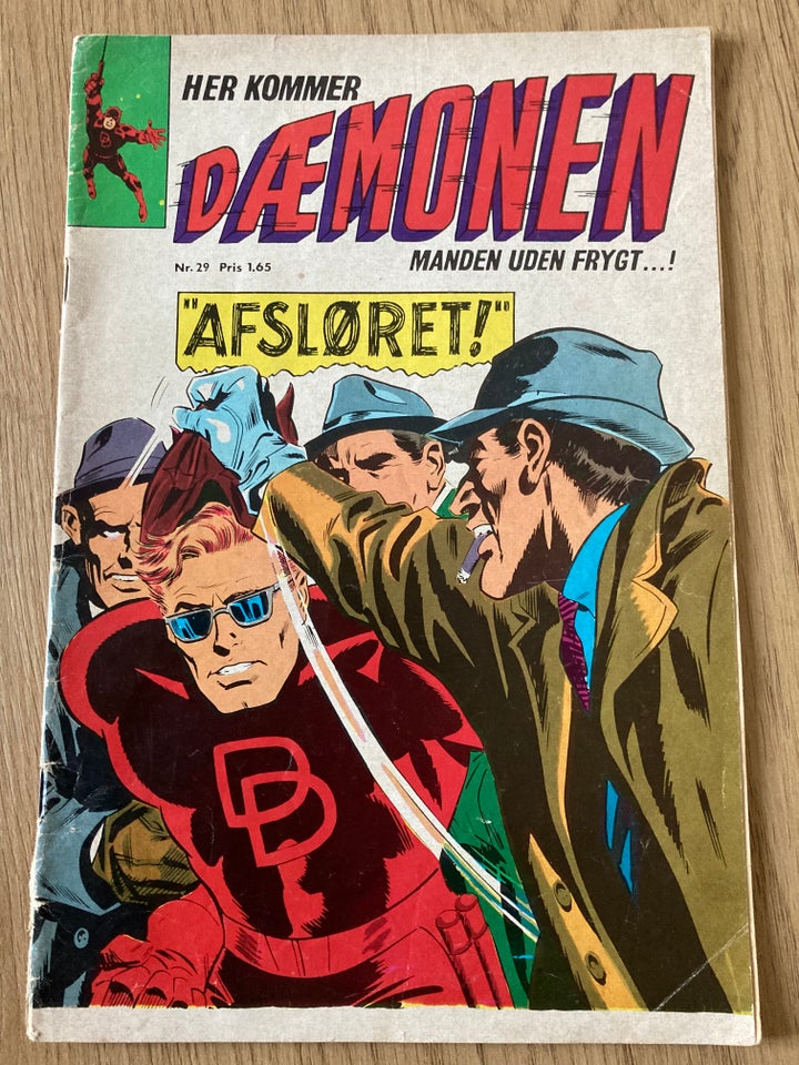 Dæmonen 1968 Nr. 29, Marvel, Blad