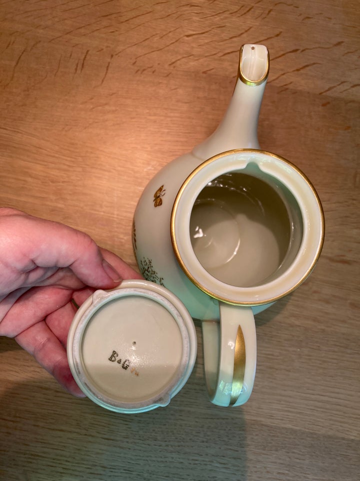 Porcelæn Kaffekande med