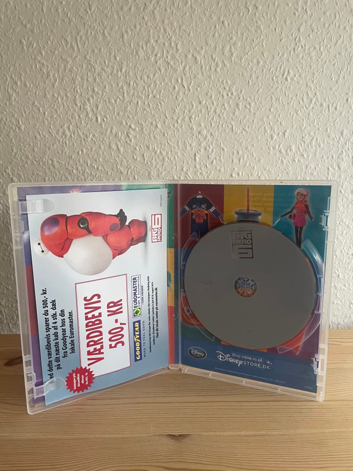 Big hero 6, instruktør Disney, DVD